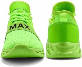 img 3 attached to GSLMOLN Running Lightweight Breathable Athletic Men's Shoes