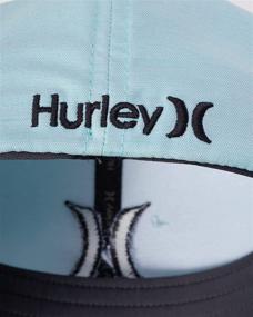 img 2 attached to 🧢 Hurley Men's Dri-fit Cutback Curved Bill Baseball Hat: Stay Cool and Stylish on the Field