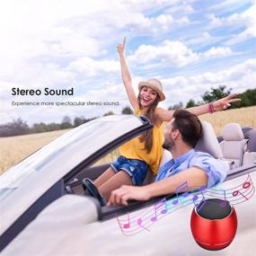 img 1 attached to Portable Bluetooth Speakers Handsfree Smartphone Cell Phones & Accessories