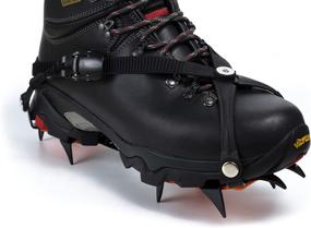 img 3 attached to ⛄️ Hillsound Trail Crampon Pro - Ice Traction Device/Crampons with 10 Carbon Steel Spikes and a 2-Year Warranty