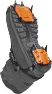 ⛄️ hillsound trail crampon pro - ice traction device/crampons with 10 carbon steel spikes and a 2-year warranty logo