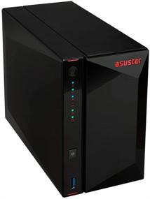 img 2 attached to 🖥️ Asustor AS5202T - High Performance 2 Bay NAS with 2.5GbE Ports, 2GB DDR4 RAM, Gaming NAS for Personal Cloud (Diskless)