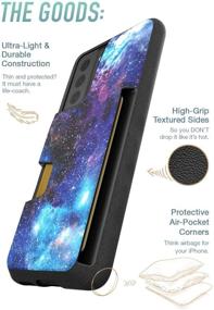 img 1 attached to 📱 Enhanced SEO-friendly: Galaxy S21 Wallet Case - Wallet Slayer Vol. 1 [Silk Protective Grip Credit Card Holder Cover for Samsung] - Flavor of The Month