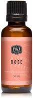🌹 rose premium grade fragrance oil - perfume oil - 30ml/1oz by p&j trading logo