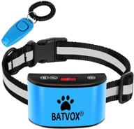 🐶 2021 upgraded batvox bark collar - rechargeable, no shock dog barking collar with smart chip, 7 adjustable sensitivity vibration and sound - ideal for small, medium, and large dogs logo