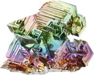🔮 bismuth crystal healing: rockcloud 1-1.5" mineral specimen for irregular home decoration logo