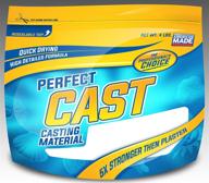 create flawless casts with perfect cast 4lb cast & paint casting material logo