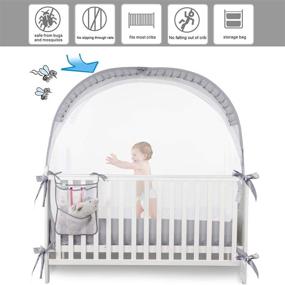 img 2 attached to ZXPLO Toddler Stroller Mosquito Netting