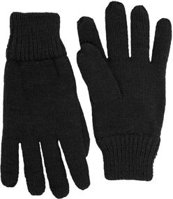 img 1 attached to Knitted Fleece Winter Accessories for Unisex Girls - SANREMO
