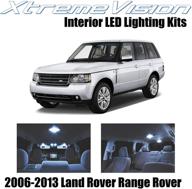 🚘 улучшите интерьер вашего land rover range rover с помощью led-комплекта xtremevision (2006-2013) - стильный белый (14 штук) + инструмент для установки логотип