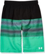 under armour color block volley boys' clothing ~ swim logo