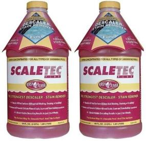 img 3 attached to 🧼 EasyCare Scaletec Plus 64 oz 20064 2 Pack, Brown (EC-20064-2PK) - Descaler and Stain Remover