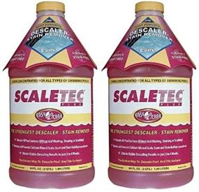 img 2 attached to 🧼 EasyCare Scaletec Plus 64 oz 20064 2 Pack, Brown (EC-20064-2PK) - Descaler and Stain Remover