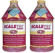 🧼 easycare scaletec plus 64 oz 20064 2 pack, brown (ec-20064-2pk) - descaler and stain remover logo