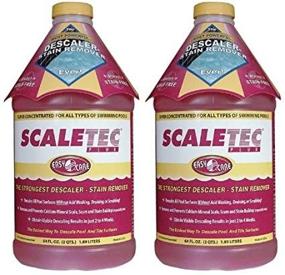 img 1 attached to 🧼 EasyCare Scaletec Plus 64 oz 20064 2 Pack, Brown (EC-20064-2PK) - Descaler and Stain Remover