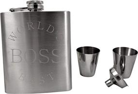 img 2 attached to Worlds Best Boss Flask Gift