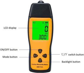 img 2 attached to Handheld Monoxide Portable 0～1000Ppm Resolution Safety & Security
