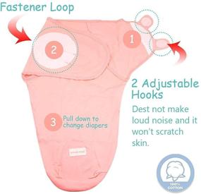 img 1 attached to Hooyax Swaddle Blanket Adjustable Newborn Nursery