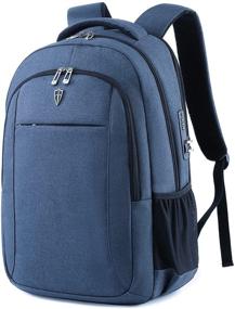 img 4 attached to 🎒 Victoriatourist Travel Laptop Backpack: Slim & Durable Anti-Theft Bag with USB Charging Port for Men & Women