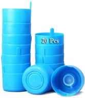 🚰 guangtoul 20 pcs non spill caps: anti-splash replacements for 3 & 5 gallon water jugs logo