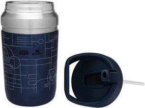 img 1 attached to 🤖 Stanley x STAR WARS - R2D2 - 40oz Flip Straw GO Jug: Your Perfect Galactic Adventure Companion!