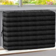 🖤 bekith indoor ac cover defender - window unit - 28x20x3.5 inches (lxhxd) - black логотип