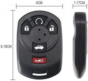 img 2 attached to Beefunny Replacement Keyless Cadillac 2005 2007