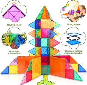 img 1 attached to 🧲 Magnetic Building for Toddlers: Enhance Preschool Education Effortlessly