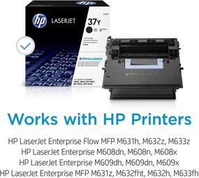 img 3 attached to 🖨️ HP 37Y CF237Y Toner-Cartridge: High Yield Black Ink for Efficient Printing