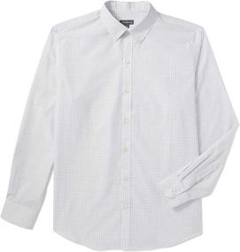 img 2 attached to 👔 Van Heusen Wrinkle-Free Poplin 3X Large Men's Clothing and Shirts