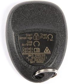 img 1 attached to 🔑 ACDelco GM Оригинальные запчасти 22951509 Бесключевой пульт дистанционного управления с функцией кнопок - 5 кнопок Эффективность у вас под рукой