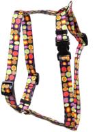 🐶 vibrant & playful roman style h dog harness by yellow dog design logo