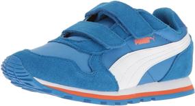 img 4 attached to PUMA Toddler Peacoat Boys' Shoes - Runner Sneaker for Enhancing Performance