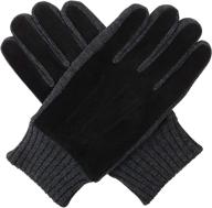 🧤 bruceriver leather touchscreen gloves - men's accessories in various sizes logo