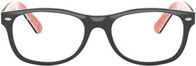 img 4 attached to Stylish and Classic Ray-Ban Rx5184 New-Wayfarer Square 👓 Prescription Eyeglass Frames: Enhance Your Look with Timeless Appeal