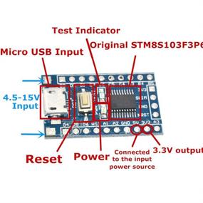 img 3 attached to HiLetgo 5 шт. Плата разработки STM8S103F3P6 STM8 ARM 👍 Модуль для Arduino - идеально подходит для минимальных системных проектов.