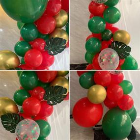 img 1 attached to WECEPAR Christmas Balloon Balloons Decorations Event & Party Supplies and Children's Party Supplies