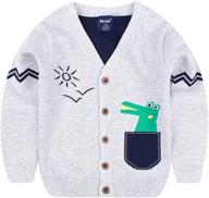 🦖 dinosaur cardigan for boys: tailloday children's sweatshirts - trendy and comfy clothing logo