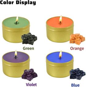 img 1 attached to 🕯️ Easy-to-Use Candle Making Kit with Soy Wax, Rich Scents, and Colored Wax - Perfect DIY Christmas and Halloween Gift Set for Beginners