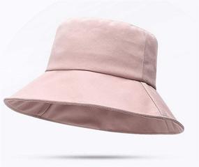 img 2 attached to 🏖️ Zegoo Unisex Cotton Travel Bucket Hat: Stylish Sun Protection for Beach and Outdoor Adventures