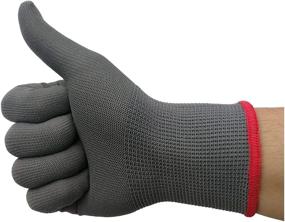 img 1 attached to 🧤 JM-FUHAND Premium Vinyl Wrap Anti-Static Applicator Glove (Grey)