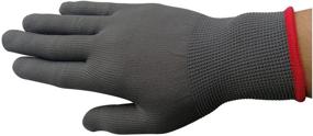 img 3 attached to 🧤 JM-FUHAND Premium Vinyl Wrap Anti-Static Applicator Glove (Grey)