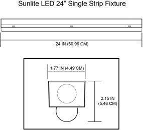 img 2 attached to Sunlite 85401 Linear Single Fixture