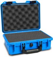 📸 hildryn waterproof camera case: effective foam insert, blue 13.18x10.23x5.12 inches - portable storage case for travel, household & car tools logo