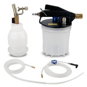 img 4 attached to 🔧 EONLION 2L Vacuum Brake Bleeder Air Brake Bleeder Kit with Brake Fluid Extractor and Refilling Bottle - Includes 2L Extractor & 1L Refill Container, Plus Silicon Hoses