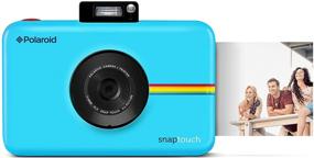 img 3 attached to PolaroidPortable Instant Print Digital Camera(Blue) With 2X3ʺ Premium Photo Paper 20-Pack