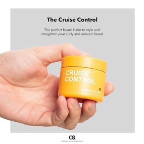 img 3 attached to 🧔 Copenhagen Grooming Cruise Control Beard Care Balm - Men's Beard Styling Balm - Beard Wax and Butter - Mustache Care and Styling for Men
