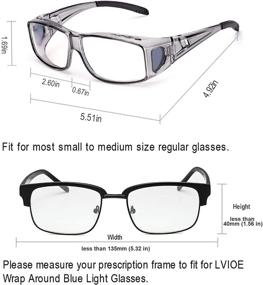 img 2 attached to LVIOE Blocking Glasses Computer Eyewear