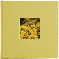 kolo hudson 2up photo album, chartreuse, stores up to 200 4x6 photos logo