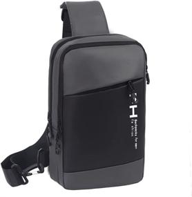 img 3 attached to RMCLTECH Crossbody Backpack Waterproof Shoulder Outdoor Recreation in Camping & Hiking